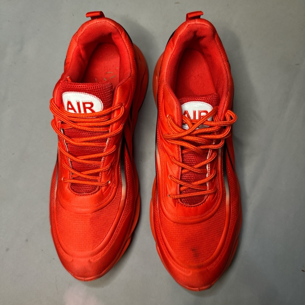 Vibrant Red Sneakers for Men size 14